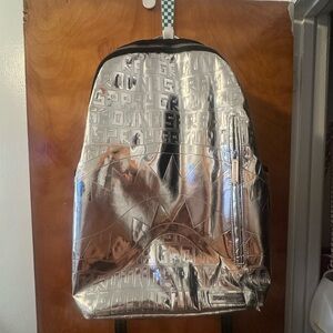 Silver Backpack